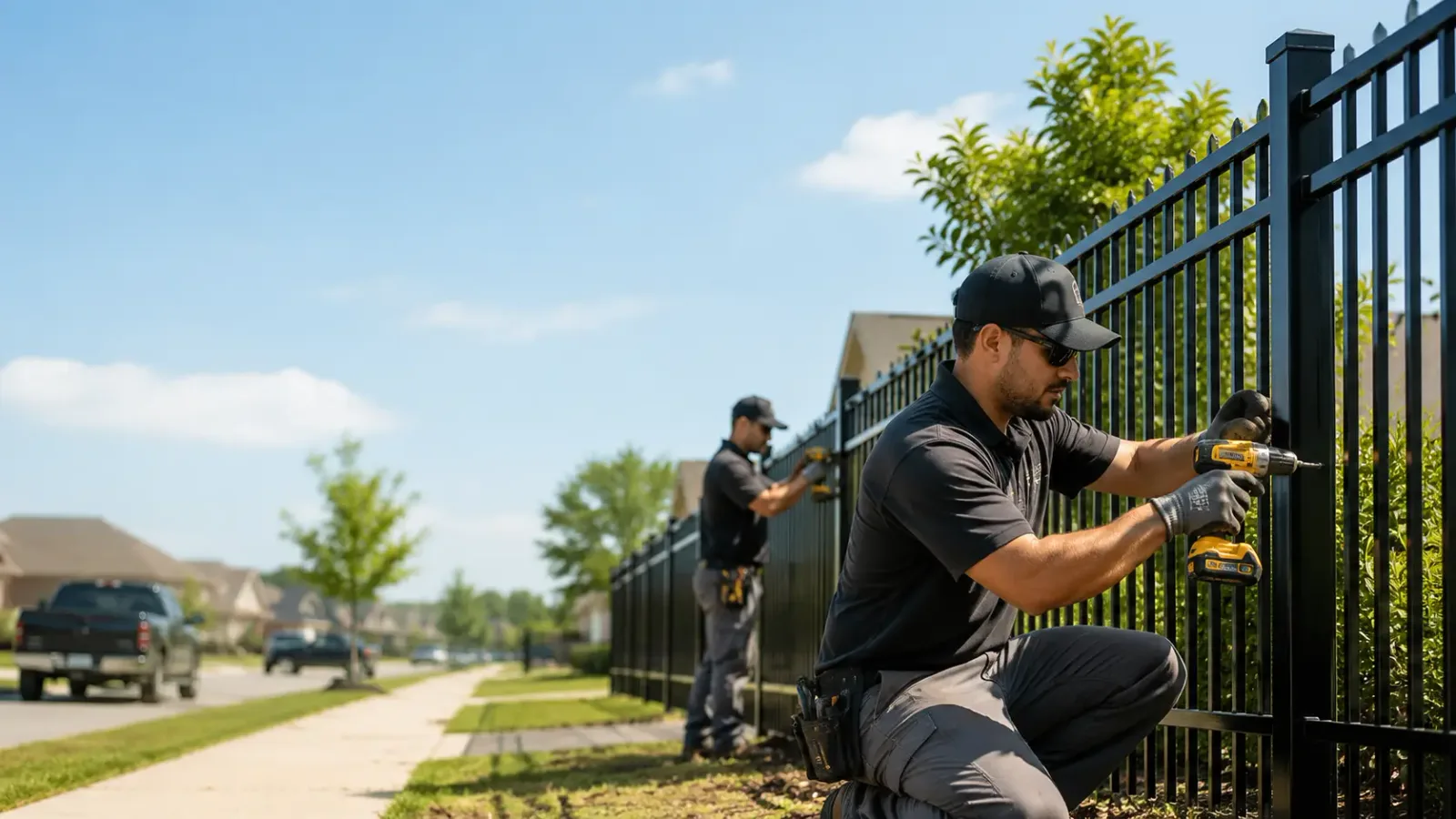 Metal Fence Installation in Gloucester Township, NJ